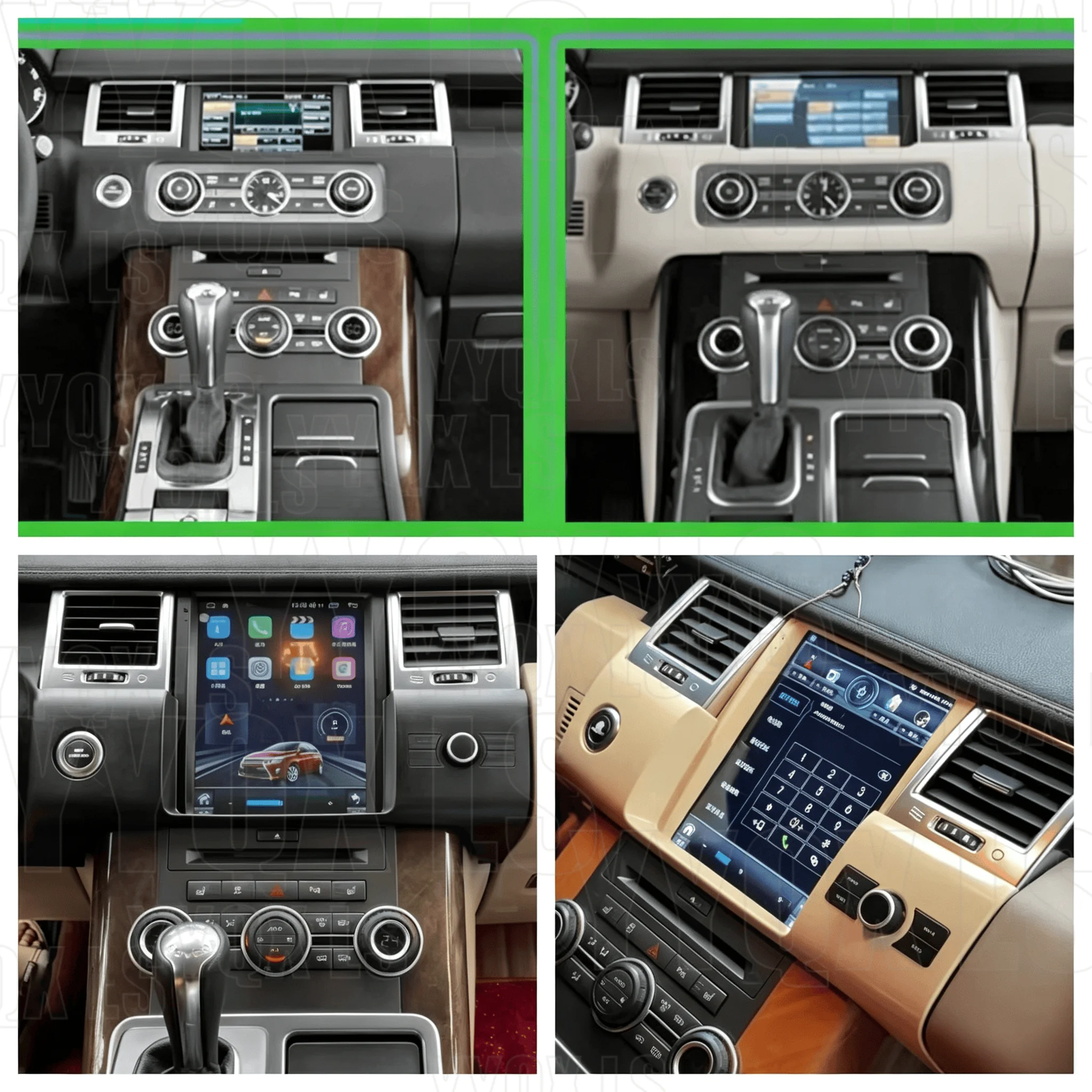 For Range Rover sport 2010-2013 audio android receiver vertical auto car radio Multimedia Video Player Car GPS Navigation Stereo