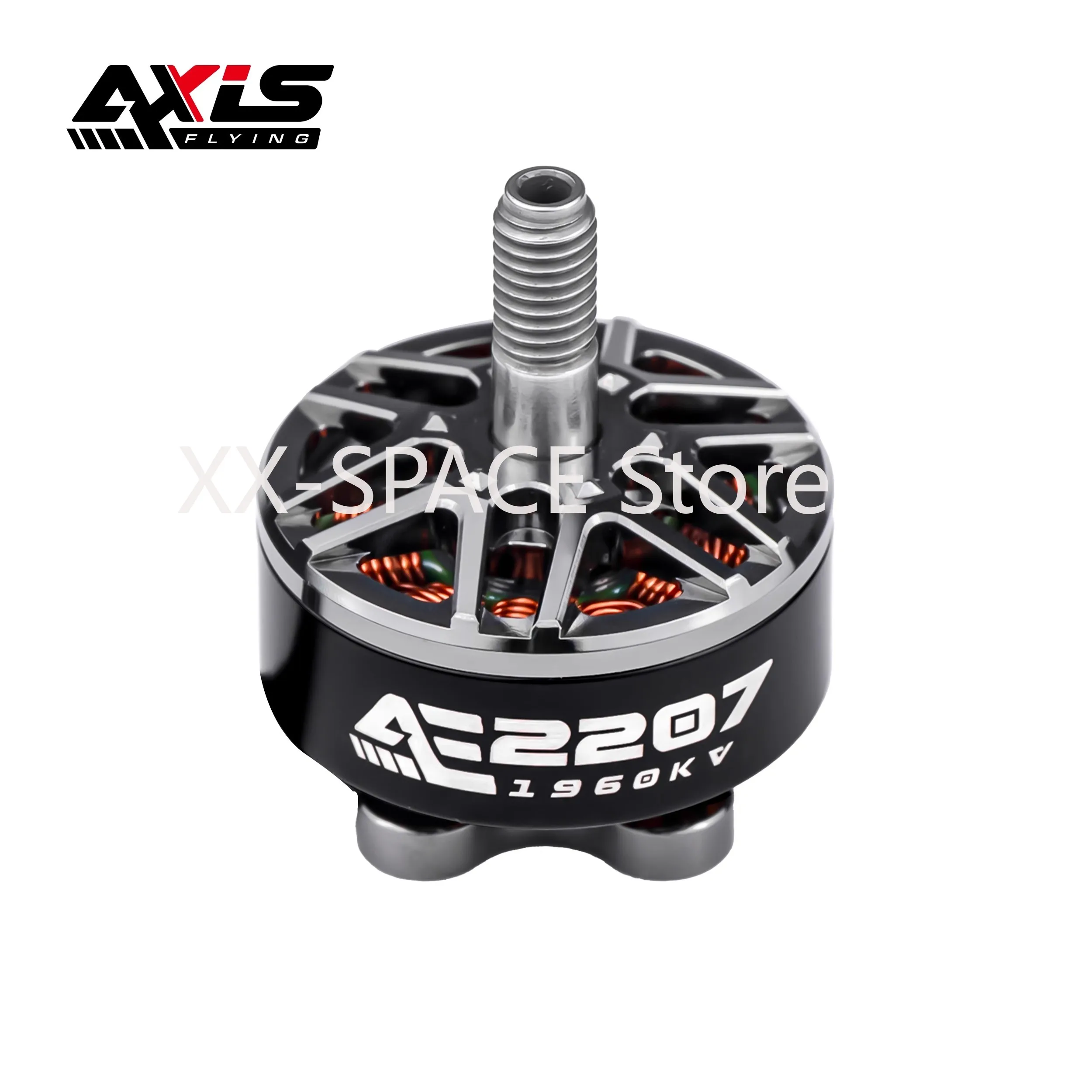 AxisFlying AE2207 1850KV 1960KV 4~6S Lipo Brushless Motor 12N14P 5mm Shaft Suitable 5inch Propeller Flower Fly Traversing Drones