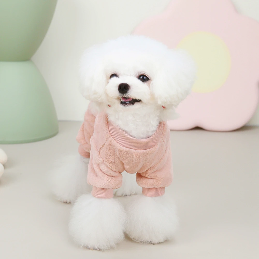 Winter Pet Dog Pajamas Clothes Warm Fleece Dogs Sweater Jumpsuits Clothing for Small Dogs Puppy Cats Chihuahua Yorkshire Costume