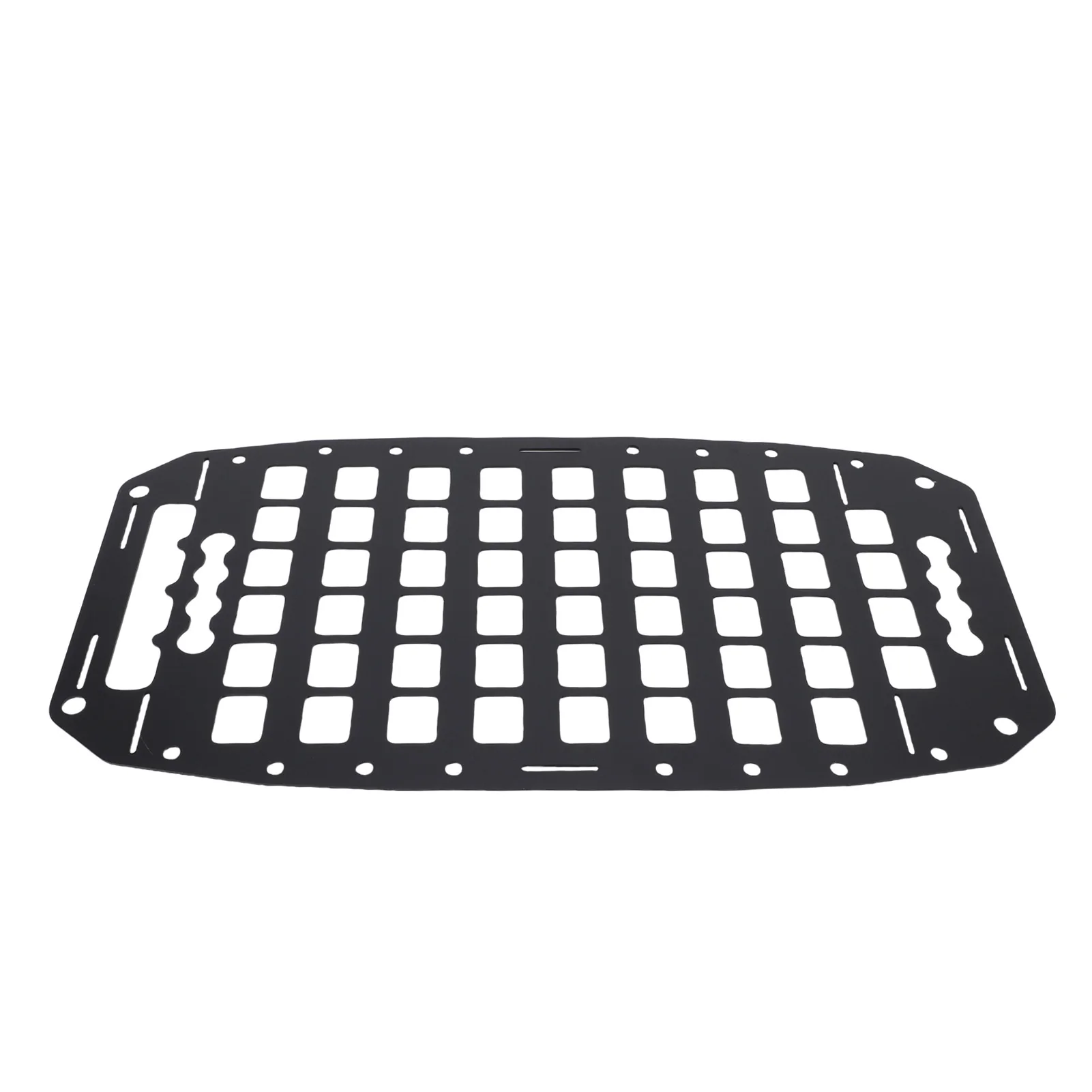 

Truck Bed Molle Panel Rack 21x10.7x0.1in Aluminum Use with L Track Molle Panel Organizer for Cars SUVs Pickup Van RVs