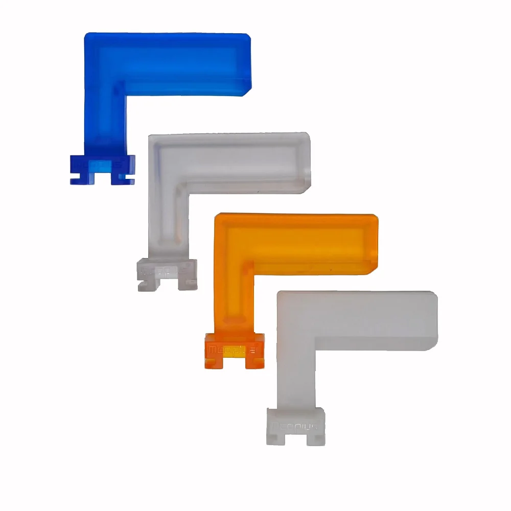 Mcoplus 4-farbige 4-in-1-Kamera-Blitz-Diffusor-Abdeckung für SONY A6500 A6400 A6300 A6100 A6000 NEX6 NEX7 DSLR-Blitz-Bounce-Diffusor