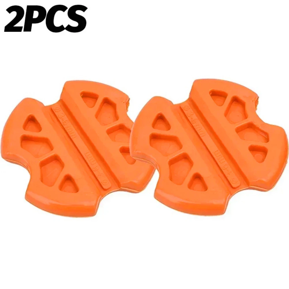 2/4pcs 3-6mm Electrician Threading Aid Cable Puller Auxiliary Device PVC Non-slip Line Grip For Wall Wiring Ground Cabling