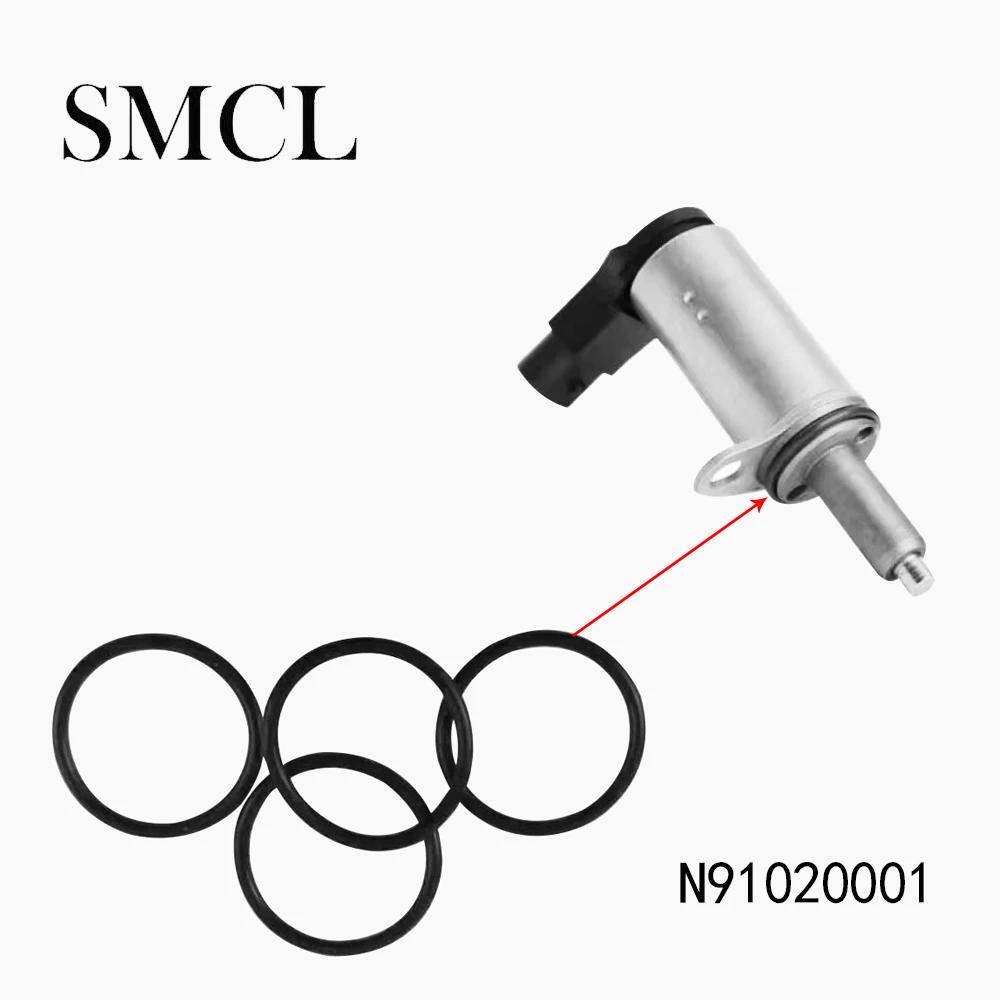 

N91020001 4Pcs Sealing ring for camshaft solenoid valve For VW Touareg Audi A6L A4 S4 A8 S8 A6 S6 A5 S5 TT Q5 Q7