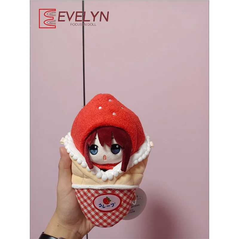 Evelyn nowa bawełniana lalka truskawkowe ubrania 10CM wypchana zabawka czapka kapelusz nakrycia głowy nakrycie głowy DIY wymienne ubrania