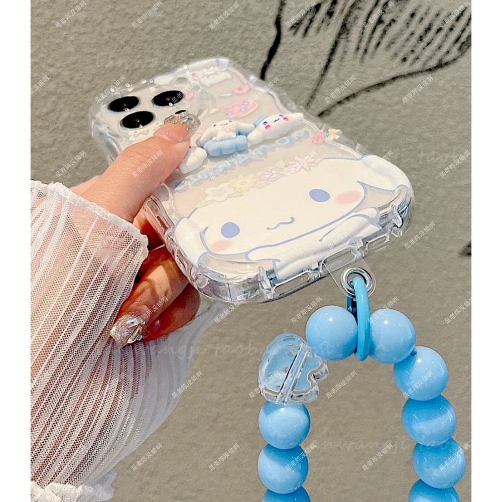 Sanrios Cute Cinnamorolls Case For Samsung Galaxy A16 A06 A35 A55 A25 A05s A15 A54 A34 A24 A14 A04 A13 A73 A53 A33 4G 5G Cover - náhled 4