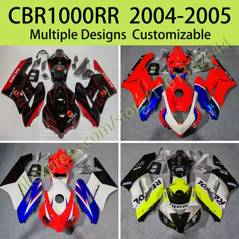 ABS Plastic Fairings for Honda CBR1000RR 2004 2005 Aftermarket Motorcycle Fairing Body Parts Kit CBR 1000RR 04 05
