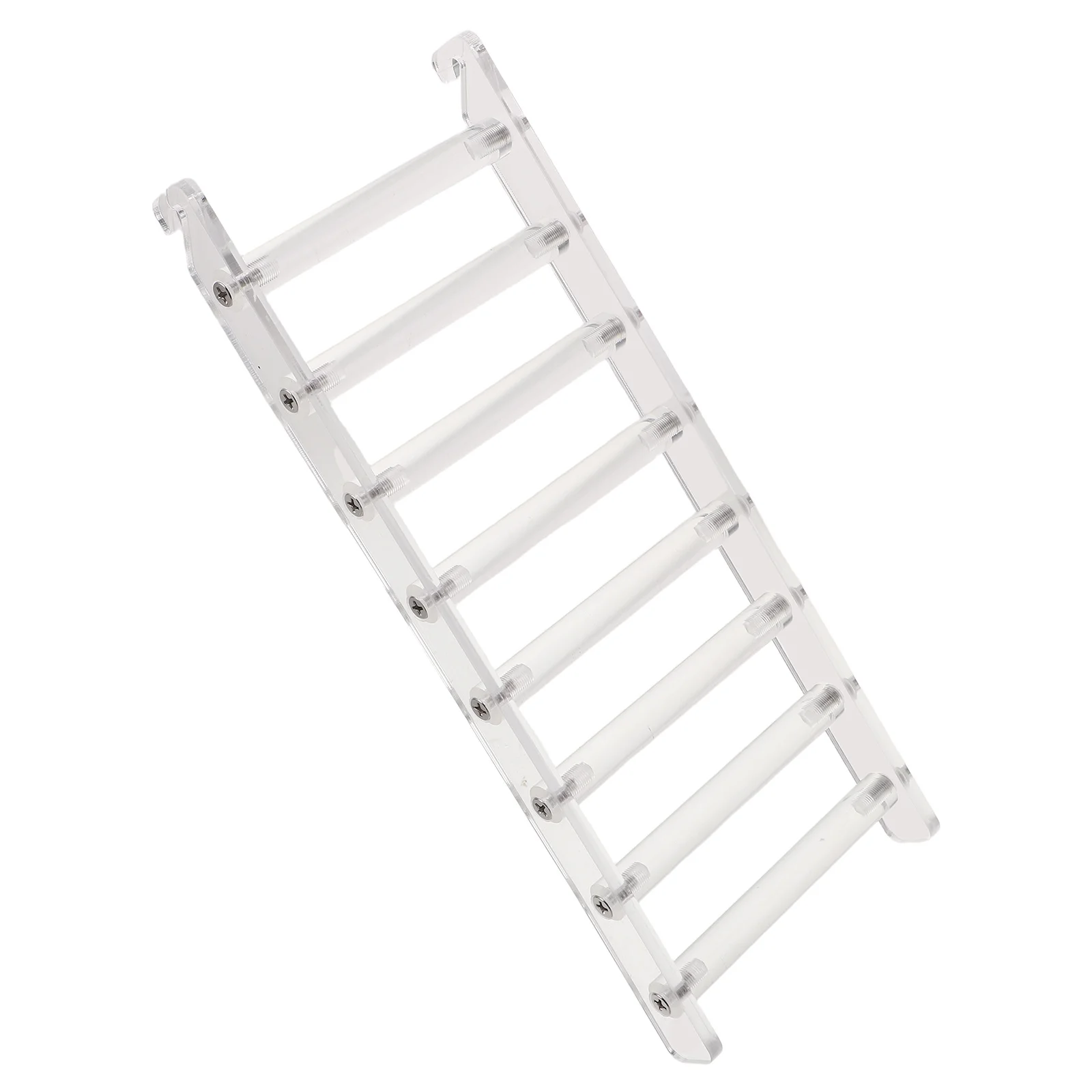 

Acrylic Parrot Ladder Bird Cage Accessories Vibrant Design Safe Engaging Environment Perch Explore Medium Birds