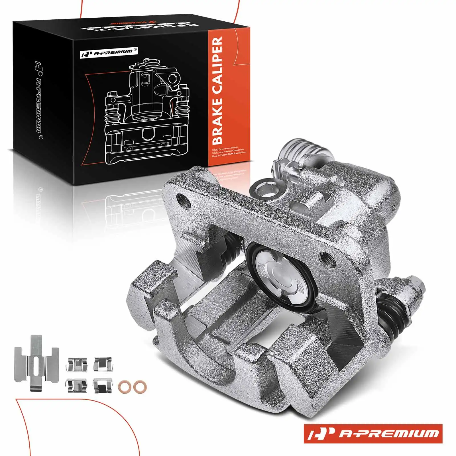 A-Premium Rear Left Disc Brake Caliper with Metal Piston for Ford Mustang 1994-1998