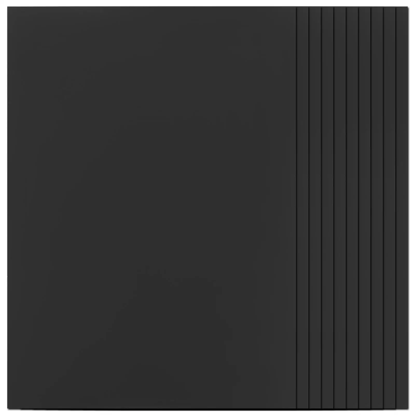 

20 Sheets A4 Black Cardboard Paper 250g Thick Craft DIY Tools for Origami Painting Projects Handmade Supplies