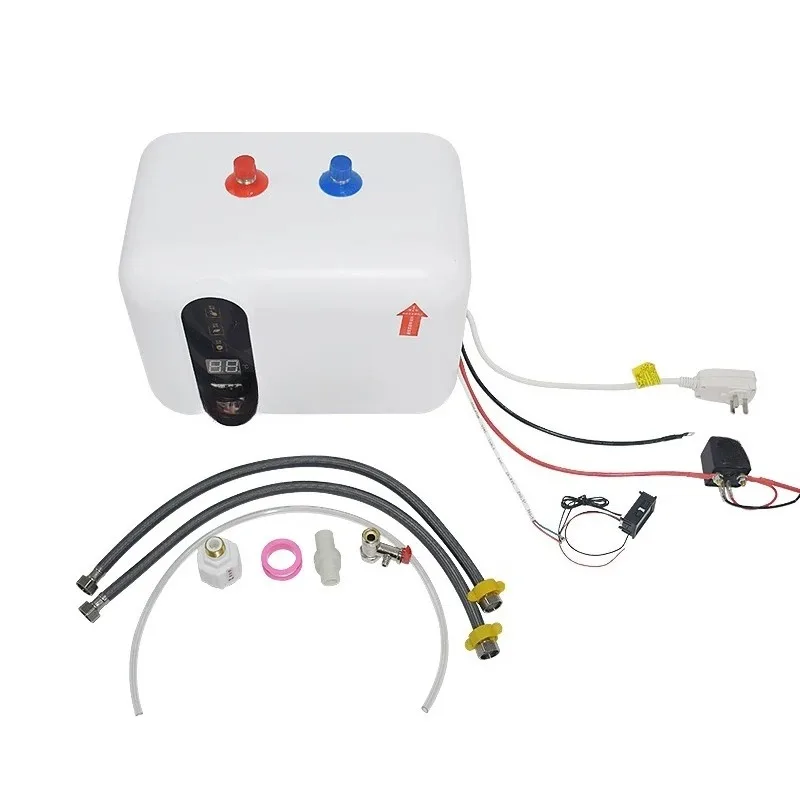 12L Vertical Mini Water Heater 12V 24V RV Hot Water System Portable Camper Van Water Heater For Caravan And RV Life