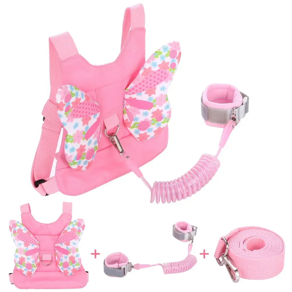 Anti-Verlust-Handgelenkband für Kinder, Leine, Rucksack, Baby-Sicherheitsgurt, Seil, modisches Armband, weiches Kinder-Wanderer-Kleinkind-Armband – Detail 1
