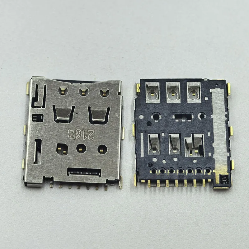 1-100Pcs Sim Card Slot Holder Reader Tray Connector Plug For Huawei 5G Wifi Pro E6878-870 6791 H112-372 373 ZTE Router MC801A