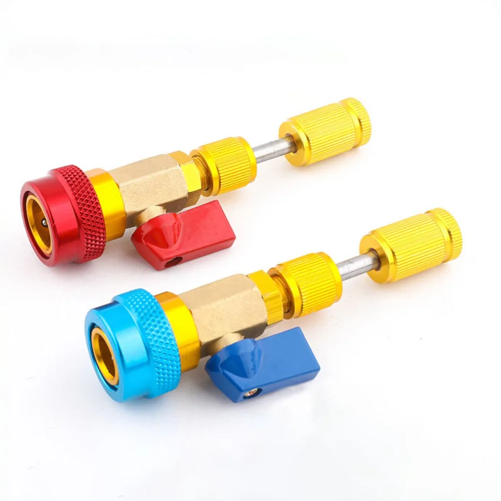 

Ergonomic Design Valve Core Removal Tool Quick Remover High Low Side Valve Core Remover Installation Tool Replace Tool
