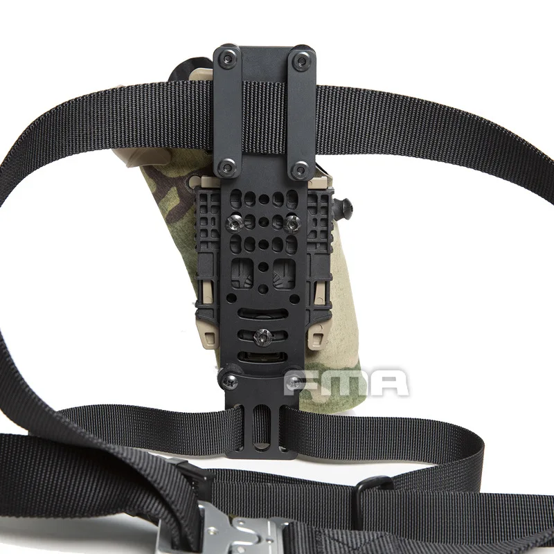 Quick-Release Holster Adapter Plate Leg Holster Auxiliary Accessories Metal Parts Plus Webbing