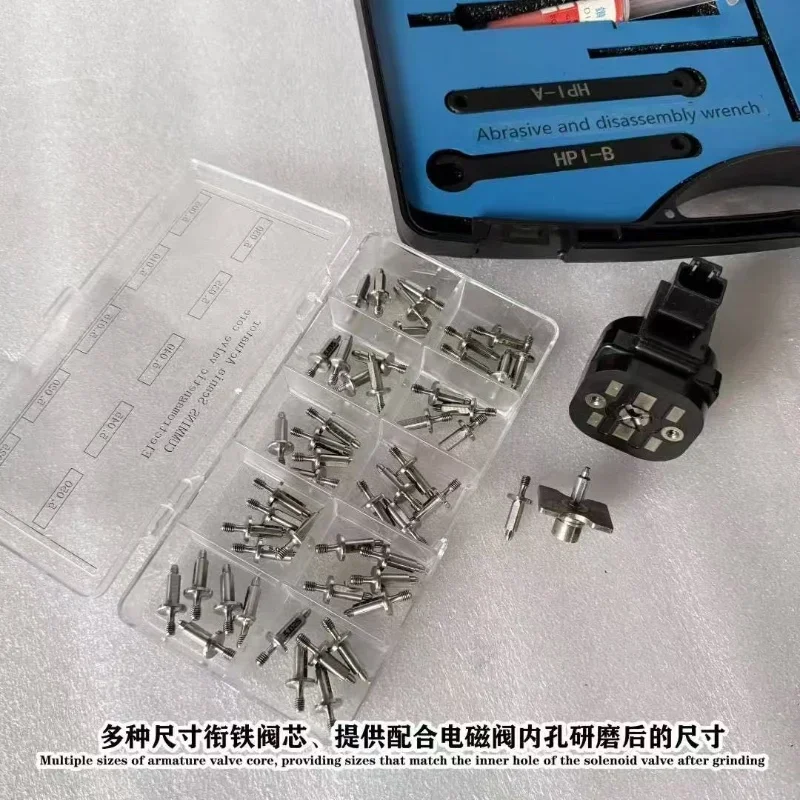 Alat Perbaikan Penggilingan Inti Katup Pengukur Dinamis Armature Aktuator XPI HPI Injektor CRIN