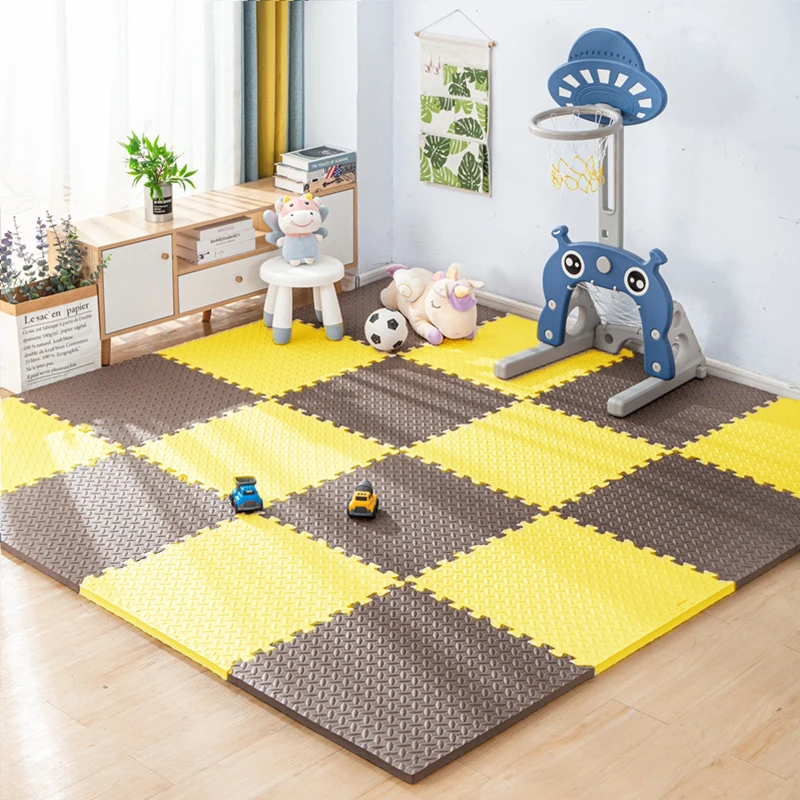 Leo & Emma Hoogwaardige puzzelmat Speelstraat Kindertapijt Speelmat met straat A
