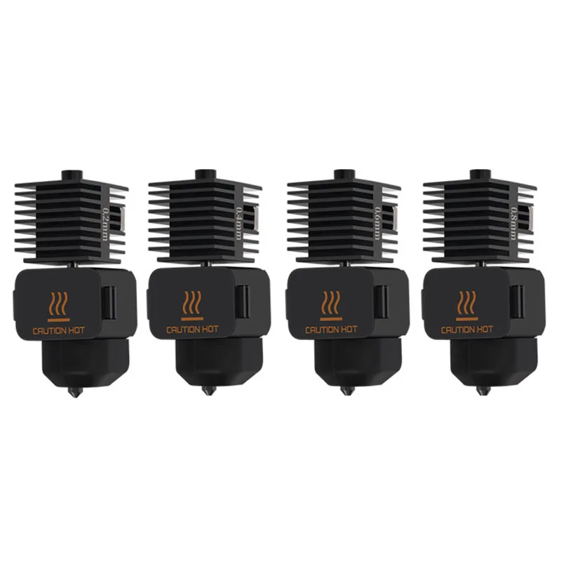 

0.2/0.4/0.6/0.8mm Hotend Kit For Bambu Lab A1/A1 Mini Fast Speed Hot End Assembly Hardened Steel Nozzle 3D Printer Part