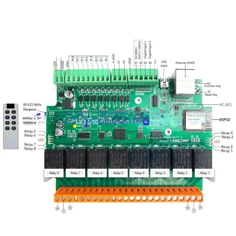 Kincony KC868-A8 ES… - image