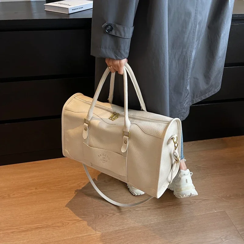 2024 de alta qualidade estilo clássico sólido plutônio ombro e crossbody sacos simples versátil sentido de luxo bolsas viagem para mulher