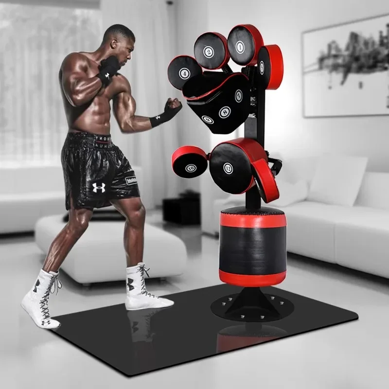 Multi-target Boxing Training Equipment Vertical Sandbag Household Fighting Adult Boxing Professional Target Tumbler