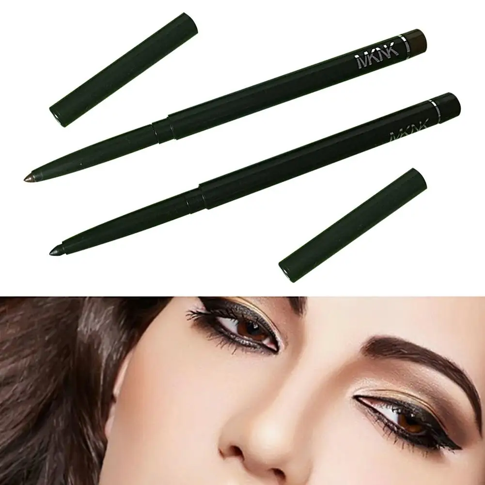 Penna Gel per ciglia matita per Eyeliner impermeabile a lunga durata senza sbavature di colore facile per Eyeliner cosmetici bellezza telescopica per gli occhi B7E0