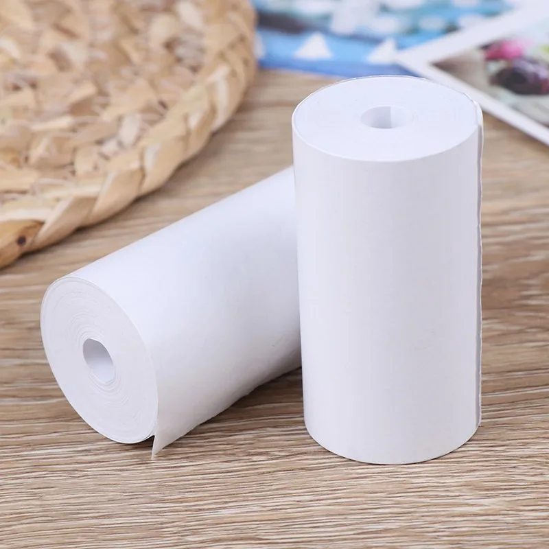 1 Roll 57*30mm Thermal Paper Color White for Children Camera Instant Printer Kids Camera Printing Paper Replacement Accessories