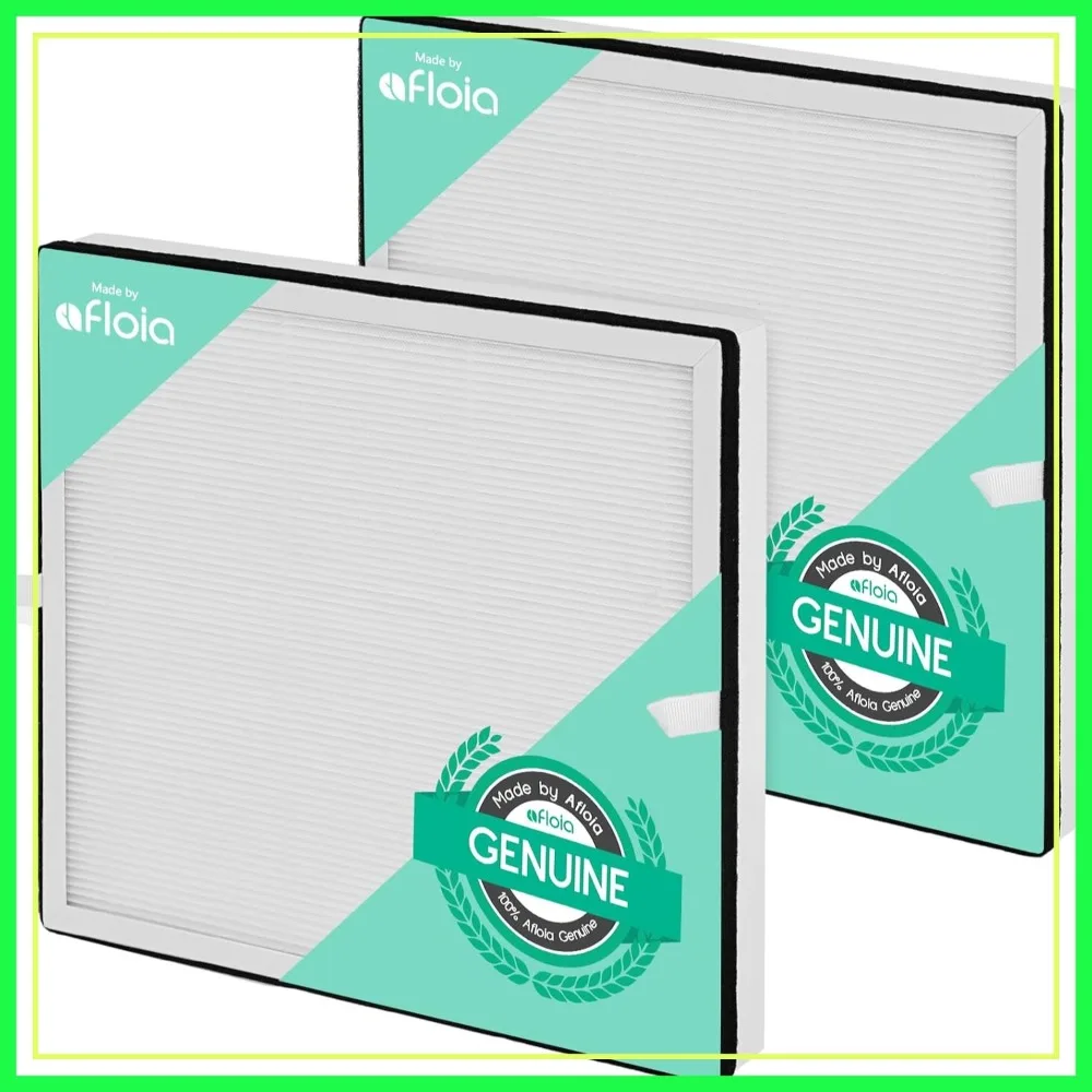 

Replacement Filter for Air Purifier, 3-Stage HEPA Filter, Captures Pet Dander Dust Smoke Pollen Mold Odor, 2 Pack
