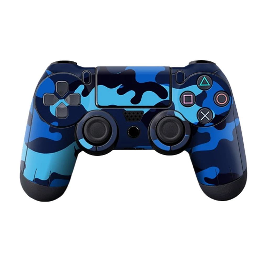 2pcs/lot Skin Sticker For PS4 Game Controller Anti-slip Protection Stickers For PS4 Console controller Gaming Accessories GTA5 6