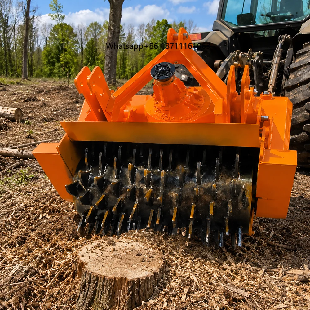 Factory Direct Stump Shredder Tree Stump Grinder Heavy Duty Root Crushing Equipment For Agricultural Land Clearing