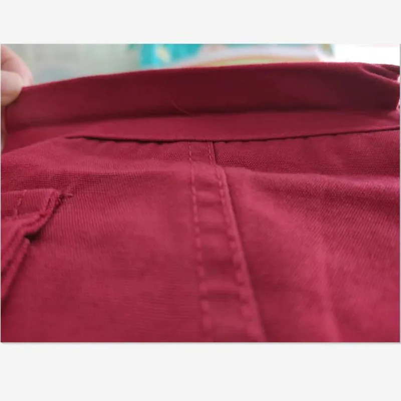 السراويل البضائع الحمراء النساء الهيب هوب جيب القطن حجم كبير XXXXXXL بنطلون فضفاض فضفاض سراويل تقليدية موضة ركض قيعان