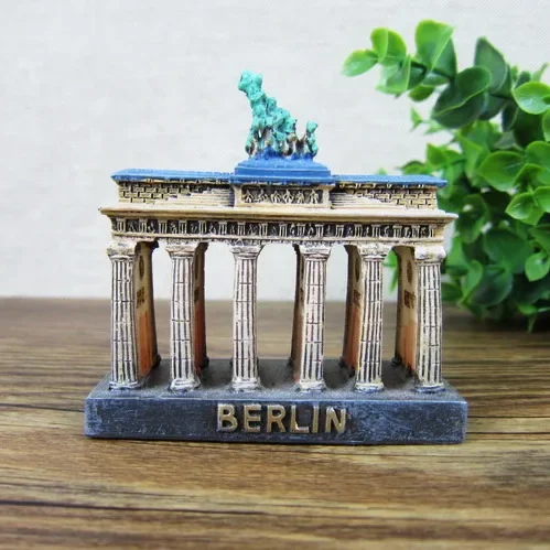 Resin Craft German Famous Building Brandenburg Gate Model 2019 New Arrival Home Office Decoration Free Shipping