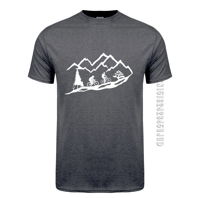 MTB Mountain Biking T Shirt Summer O Neck Cotton Cool T-shirts Birthday Gift Tshirt Tee Unisex Mans