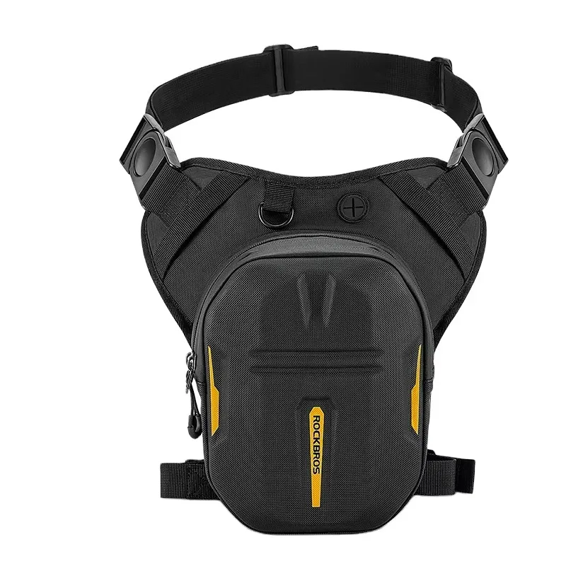 Motorcycle Rider Leg Bag Hard Shell Fanny Pack Motorcycle Cross Bag Men's Chest Bag Motorcycle Travel Equipment