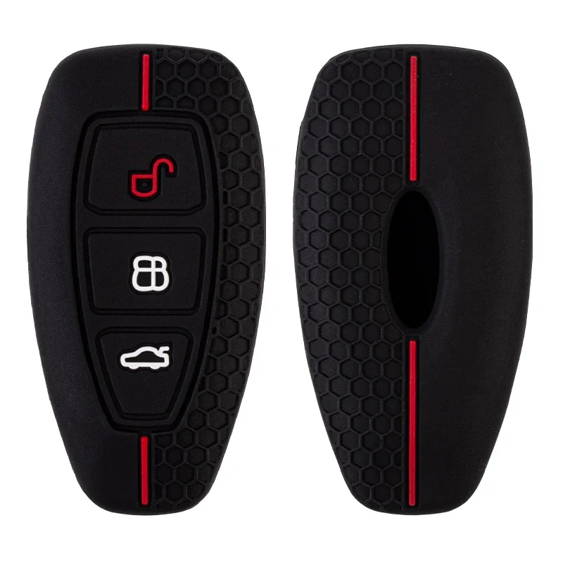 

Silicone Car Key Case For Ford Puma Grand C Max Focus Mondeo Kuga Fiesta Ecosport Transit Kuga Silicone Remote Key Case