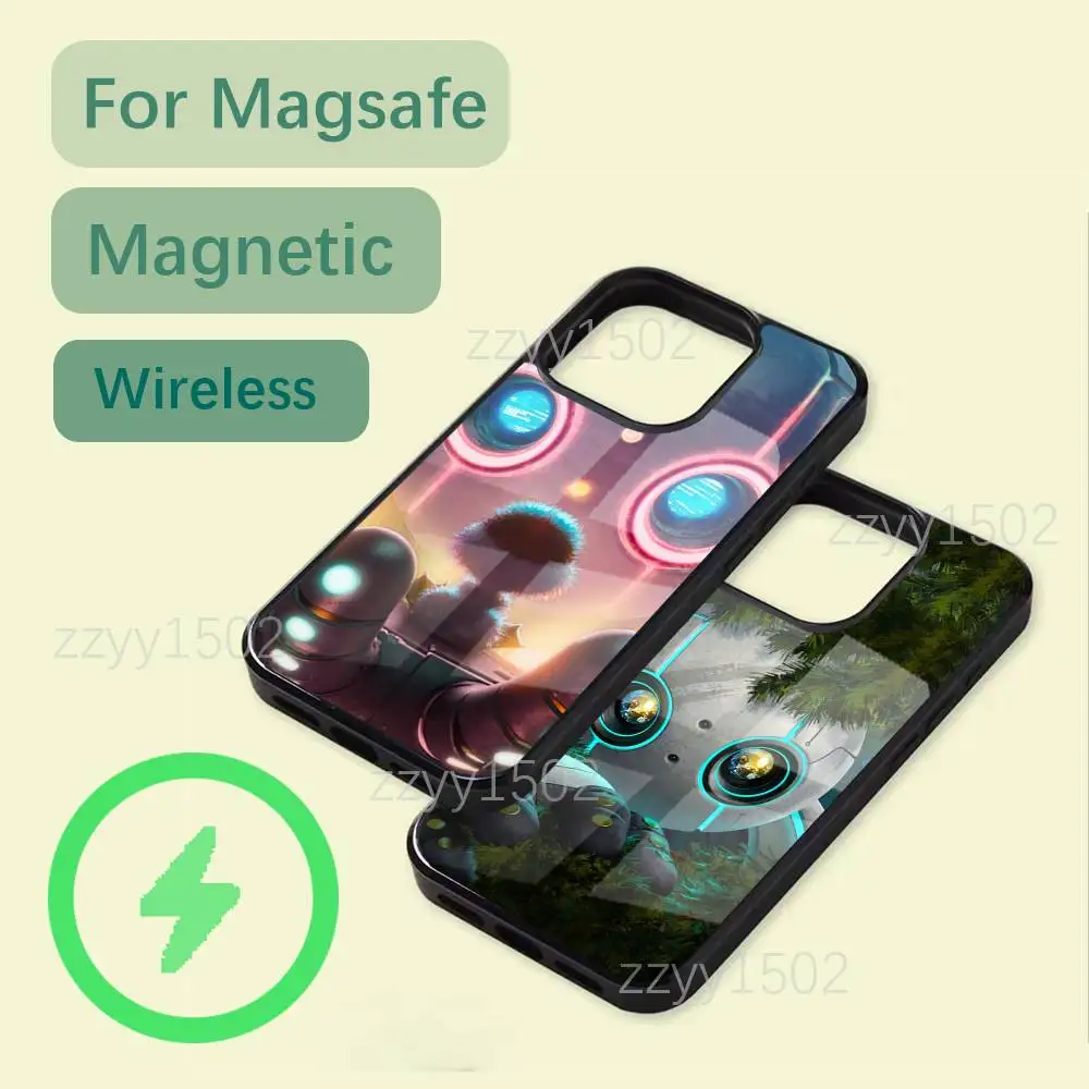 

The W-WildS R-RobotS Phone Case For iPhone 17,16,15,14,13,12,11,Pro,Max,Plus,Mini,SE4,E Magsafe Wireless Charging