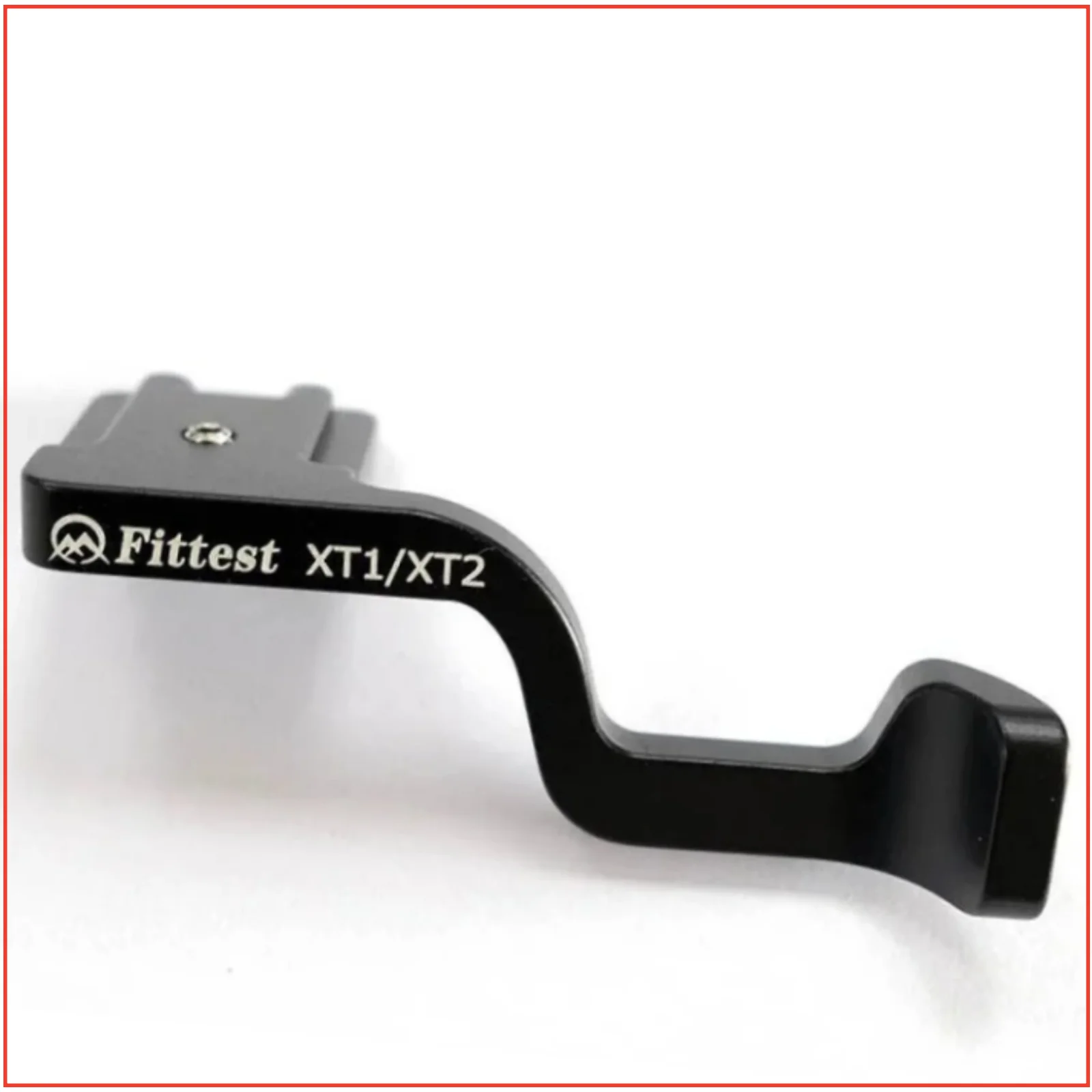 FITTEST  Thermal Boot Thumb Grip, designed for Fujifilm X-T3/X-T2/X-T1 cameras, features an ergonomic metal structure.