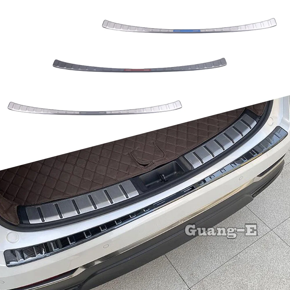 

For Lexus NX 250 260 350h 350 F 2022 2023 2024 Stainless Steel External Rear Bumper Trim Trunk Guard Covers Car Accessories 1Pcs