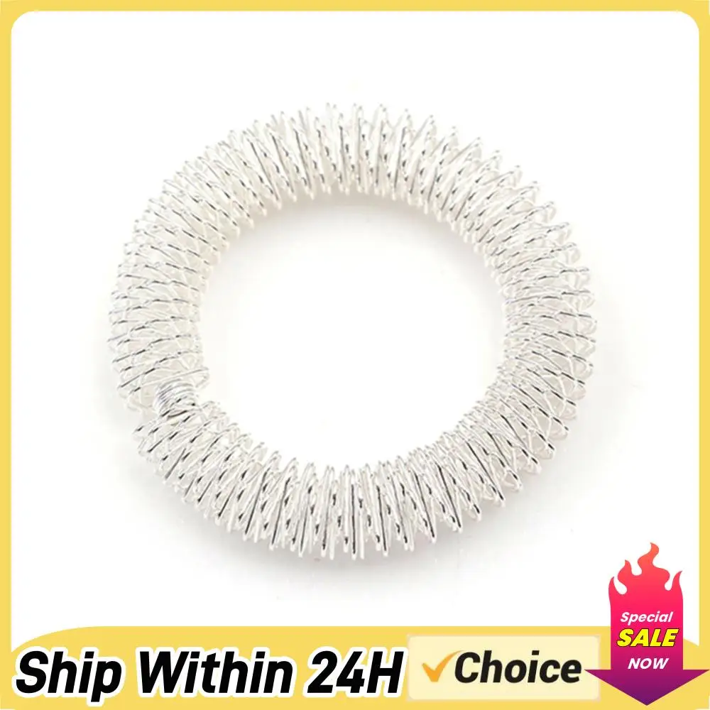 

Медный акупунктурный браслет, эластичные браслеты для похудения, мини-массажер для рук, снятие стресса, улучшение кровообращения для пожилых людей и домашнего персонала