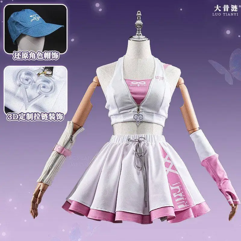 

Cyrene Cosplay Costume Honkai：Star Rail Suit New Skin Outfit Lolita Dress Sexy Uniform Halloween Women Party Suits
