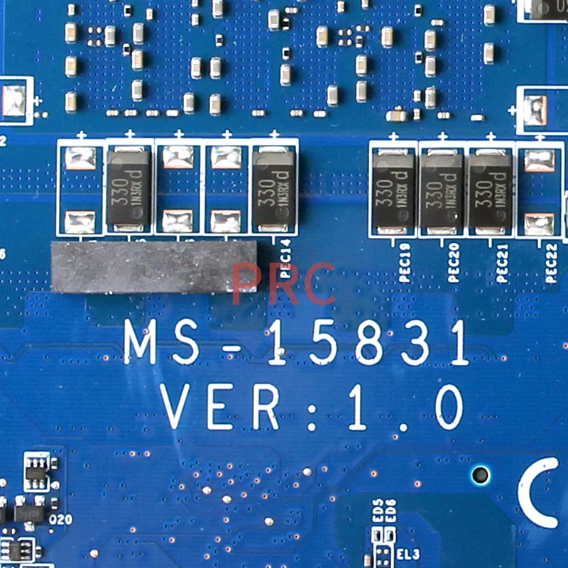 Imagem -05 - Placa-mãe do Portátil para Msi Ms15831 Gf76 Srld1 I7-12700h Gn20-e5-a1 Rtx3080ti Mainboard