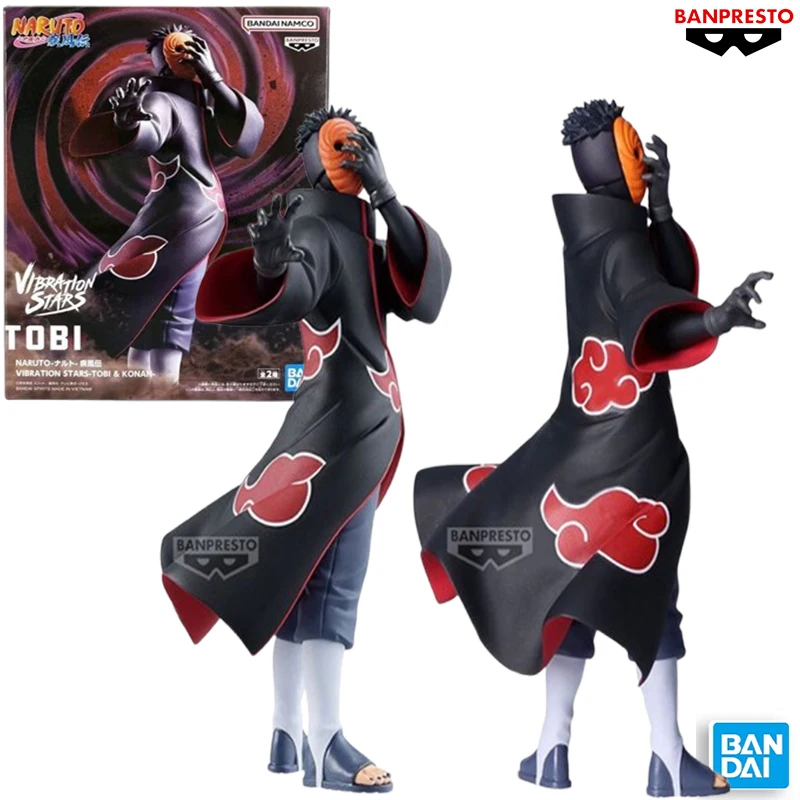

В наличии BANDAI подлинная официальная оригинальная фигурка BanprestoNaruto Uchiha Obito аниме Коллекционная модель в штучной упаковке украшения куклы игрушка