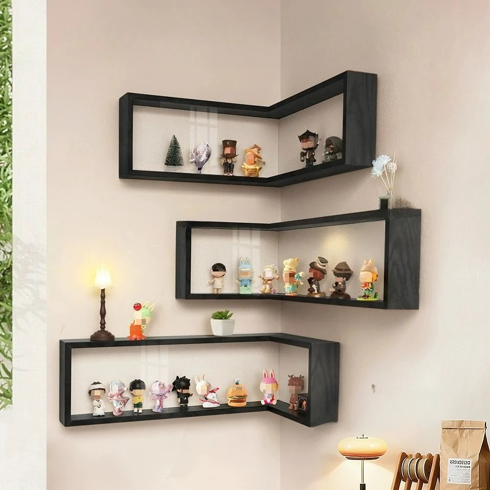 Wall Shelves Storage Rack Corner Doll Household Items Display Shelf Room Accessories Prateleira De Parede Room Organizer