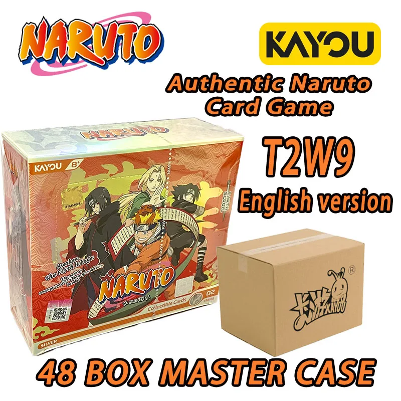 

Official Kayou Anime Naruto T2W9 Full Case 48 Boxes Smriti Collectible Cards — Earth Scroll — Series 2 Trading Collectible Card