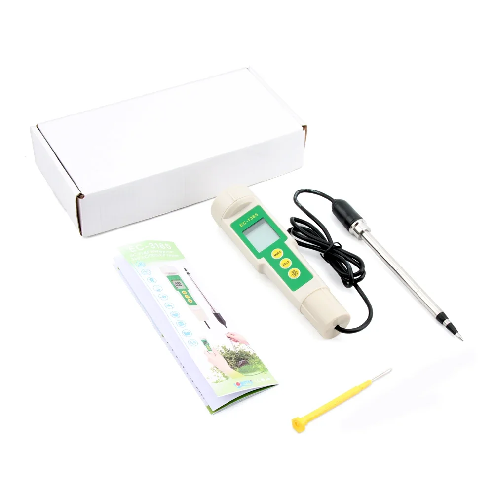 Soil EC 3 In 1 EC/TDS /CF Soil Tester For All Soil Gardening Plants Farming