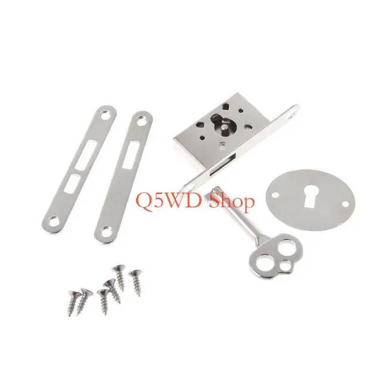 Khóa ngăn kéo cổ điển Q5WD với khóa đồ cổ nhỏ hộp nhỏ