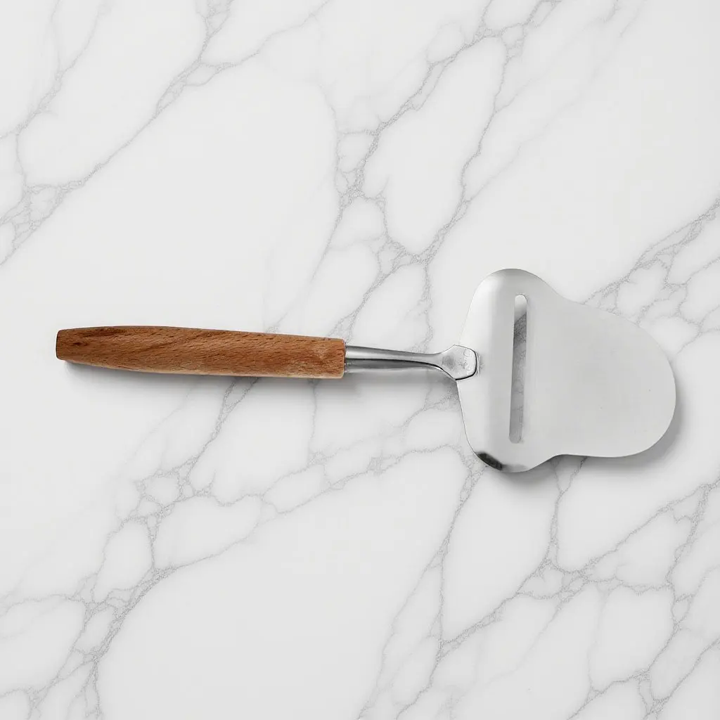 Cortador de Queso de Acero Inoxidable, Resistente, para Queso Gouda, Brie, Mantequilla y Pan, Uso Doméstico