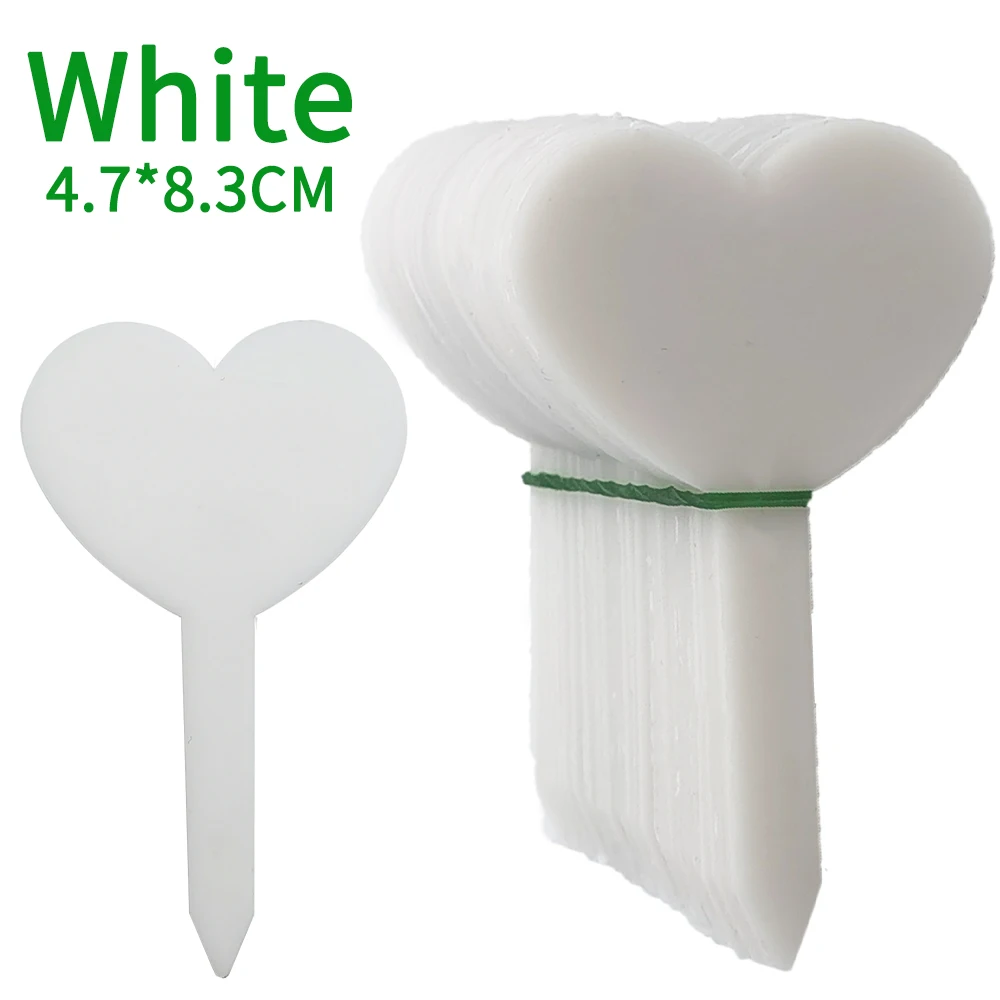 50PCS Wasserdichte Garten Pflanzen Etiketten Kunststoff Tags Kindergarten Marker Blumentöpfe Sämling Schreiben Zeichen Mark DIY Garten Dekor Werkzeuge – Detail 7
