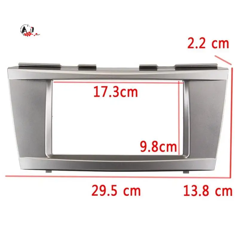 

A10E-Car Stereo Radio DVD Panel Audio Mount Fascia Kit For Toyota Camry Aurion 2007-2011 DVD Refitting Frame Dash Kit