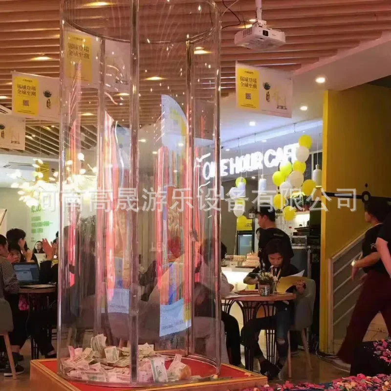 Activity props Douyin Internet celebrity real version acrylic endurance board grab money machine grab money machine grab