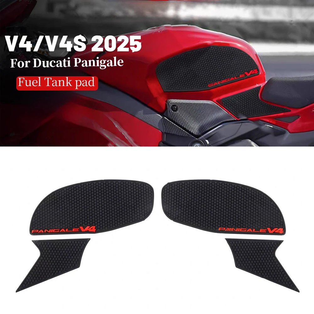 

Для Panigale V4 V4S мотоциклетная ручка бака для DUCATI PANIGALE V4 S аксессуары тяговая накладка на бак Panigale V4 наколенник 2025